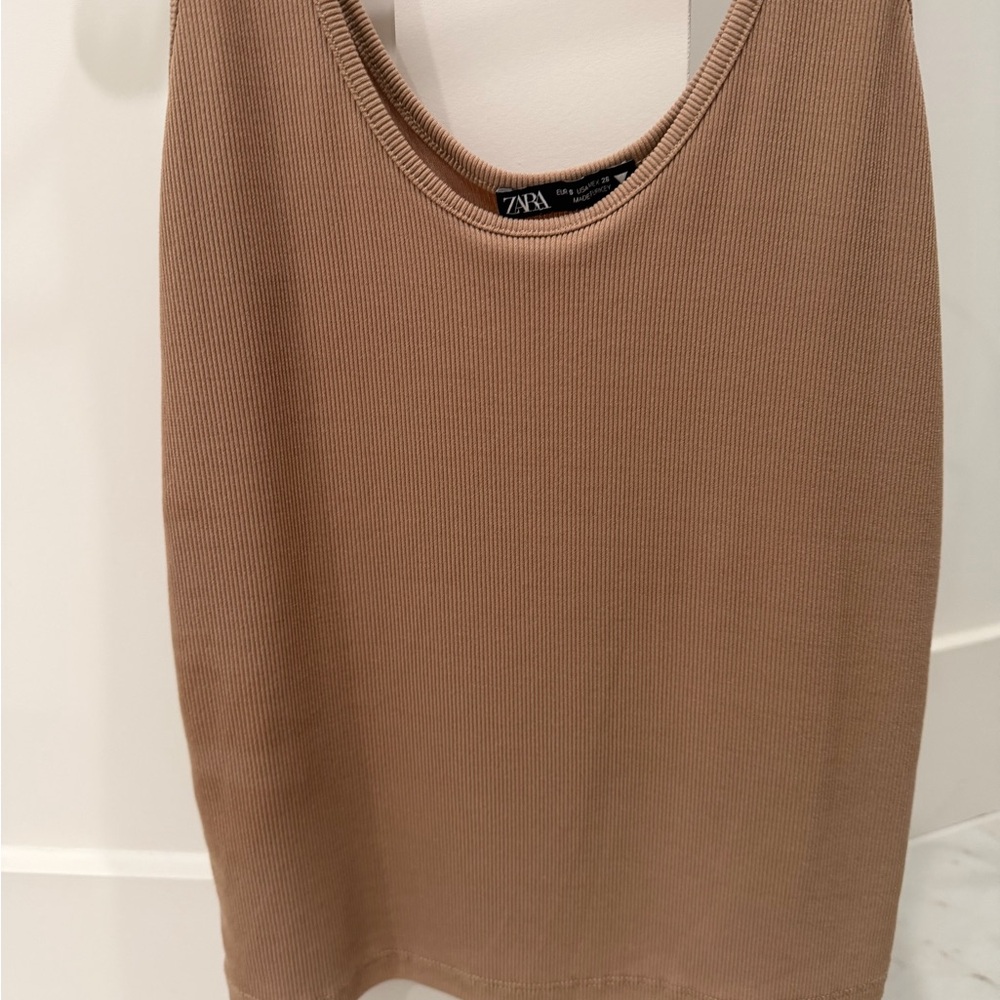 Zara ribbed tank size small never worn